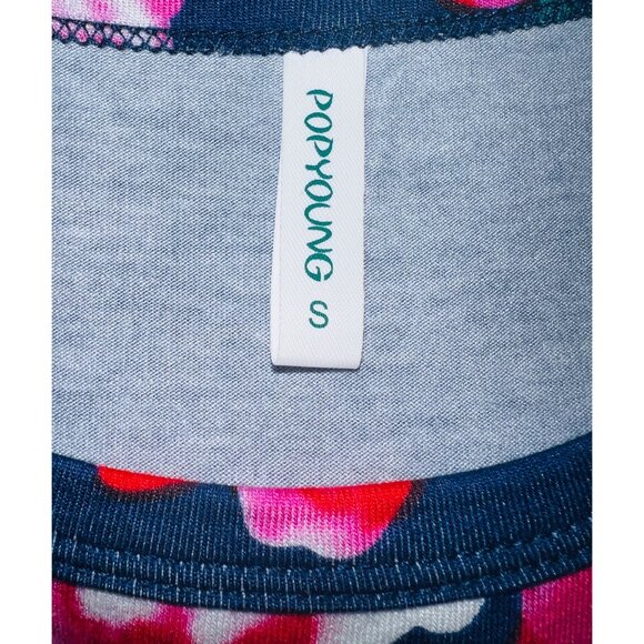 Popyoung Fit & Flare Small Brilliant Multicolor Floral Rayon(+1) - Picture 3 of 3